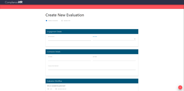 Simple, intuitive contractor classification software. Simple, intuitive contractor classification software.